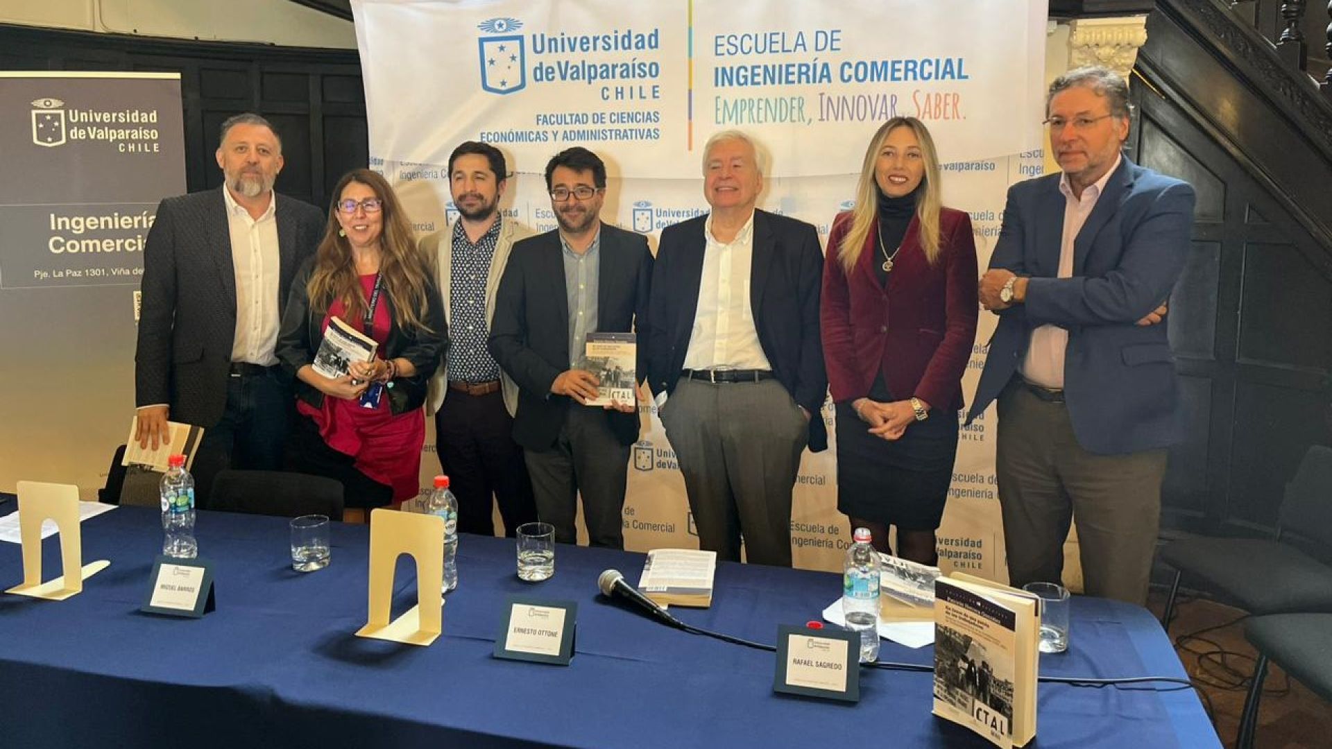 Universidad de Valparaíso Patricio Herrera presentó el libro